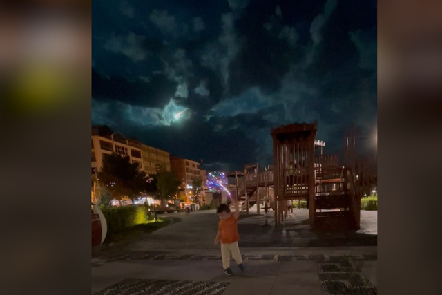 <p>Watch: Meteor flash lights up entire night sky in Turkey</p>